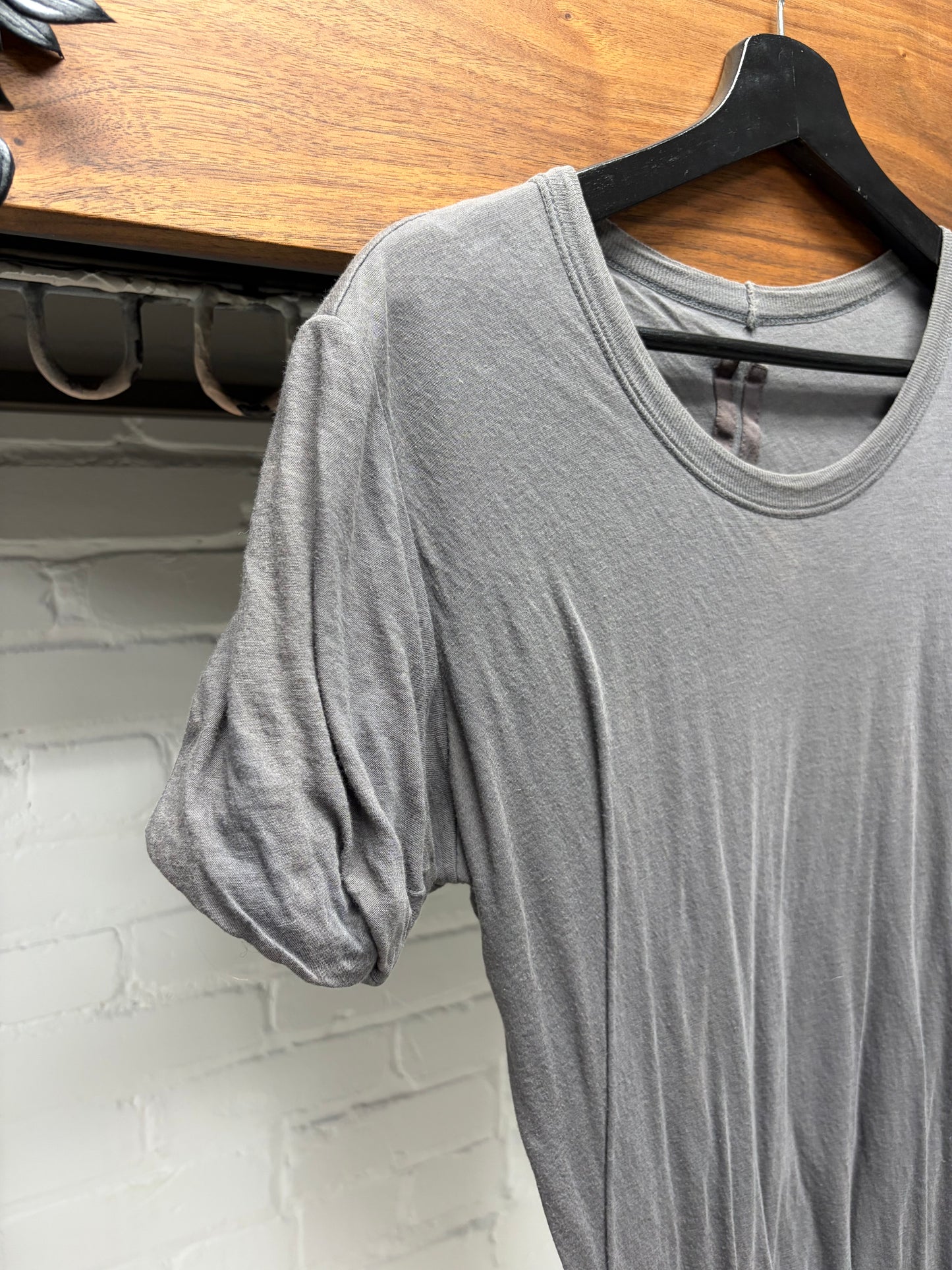 Rick Owens ‘Double Layer’ Dust Short Sleeve Shirt