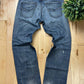 Diesel Washed Blue Boot Cut Wide Leg Denim