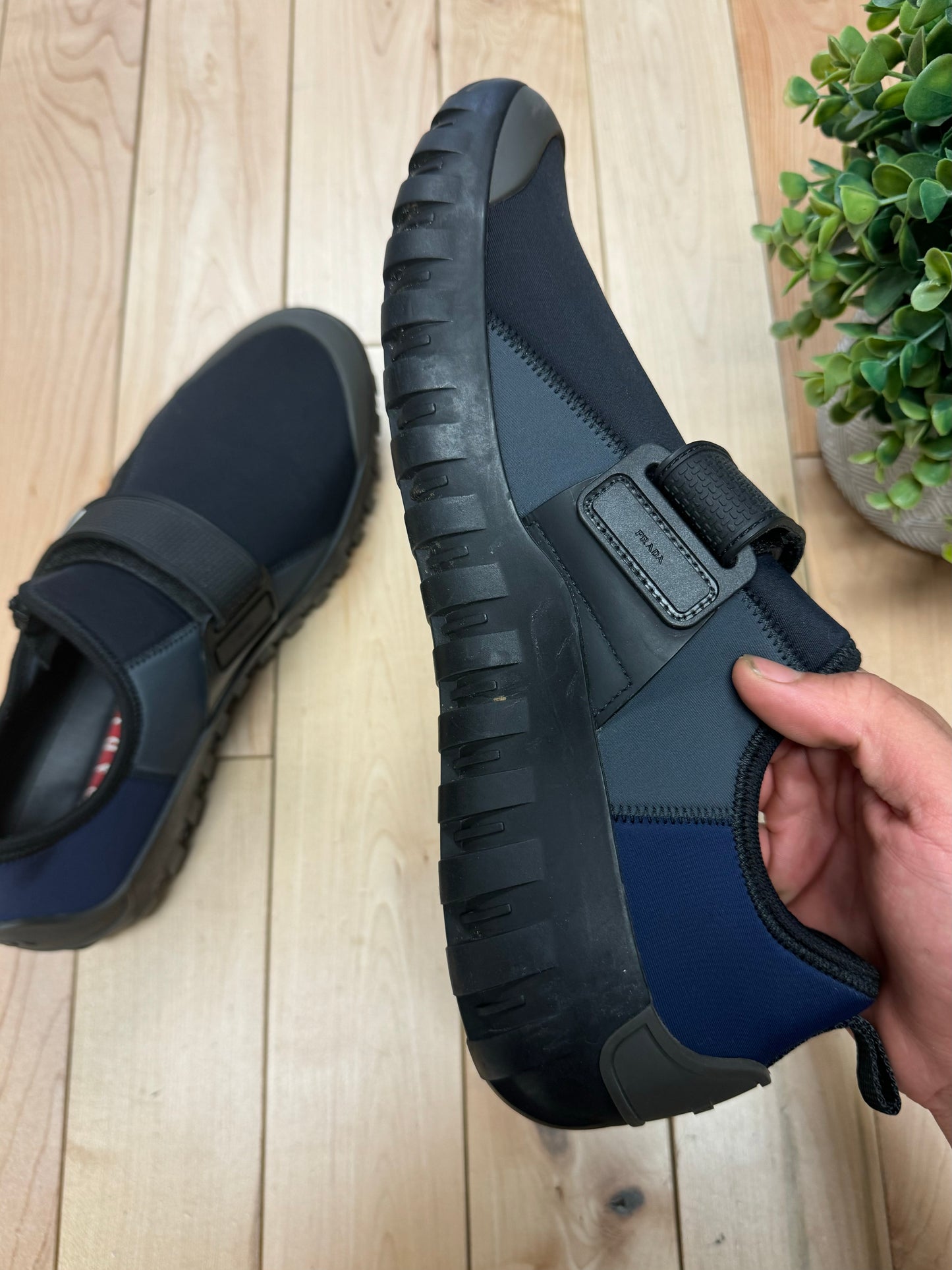 Prada Sport Neoprene Scuba Sneakers