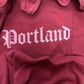 Number (N)ine Portland Crimson Red Pocket Tee