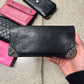 Chrome Hearts ‘Top DRWR’ Single Fold Long Leather Wallet