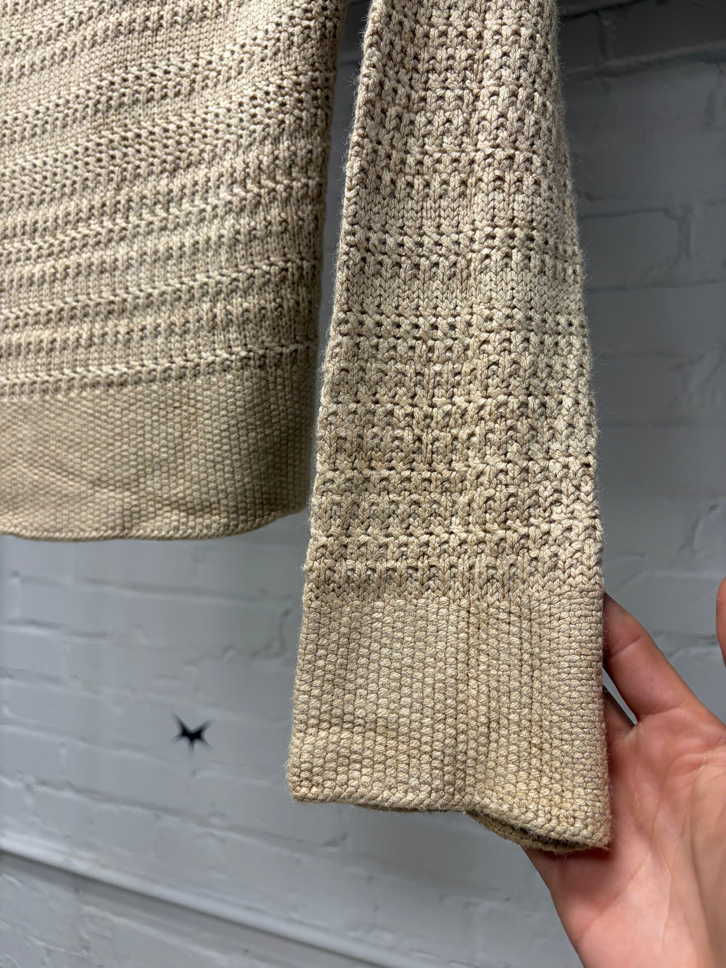 2005 Gucci Silk Knit Plunge Neckline Sweater