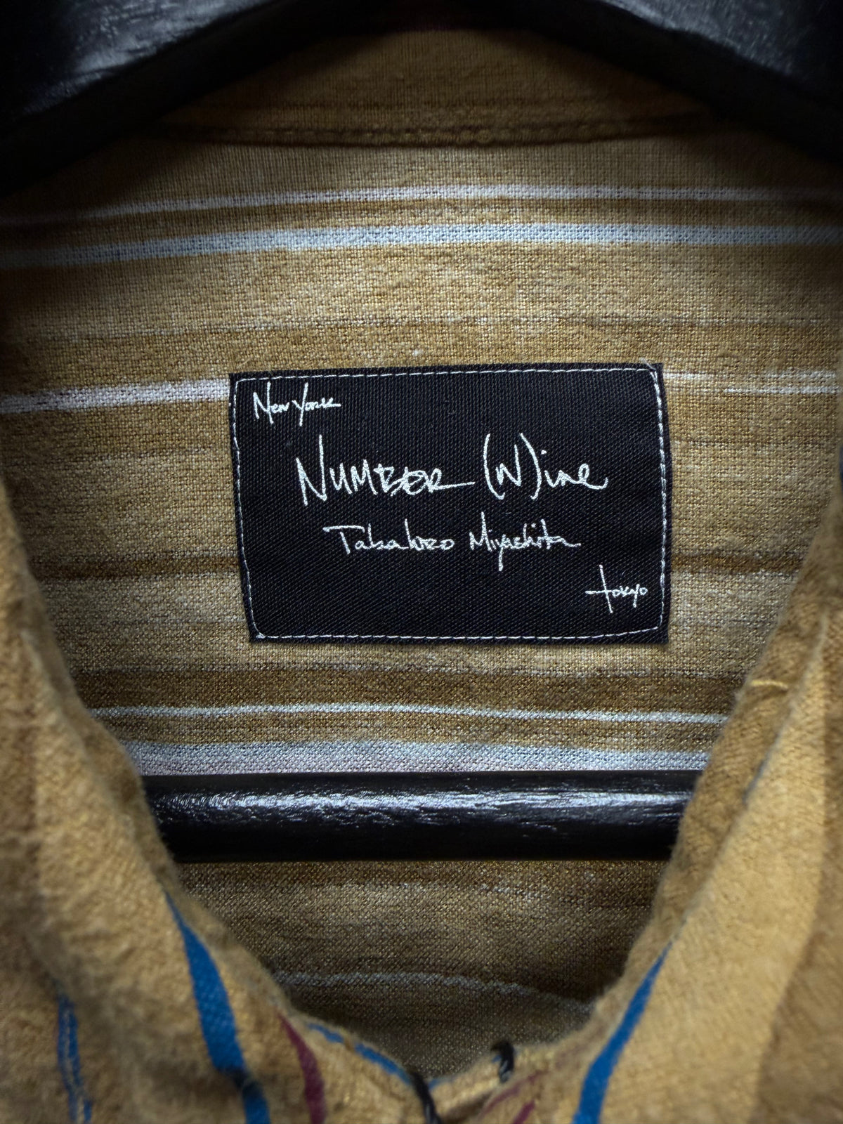 AW2005 Number (N)ine ‘The High Streets’ Ortega Full Print Shirt