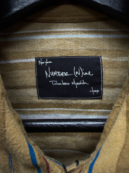 AW2005 Number (N)ine ‘The High Streets’ Ortega Full Print Shirt
