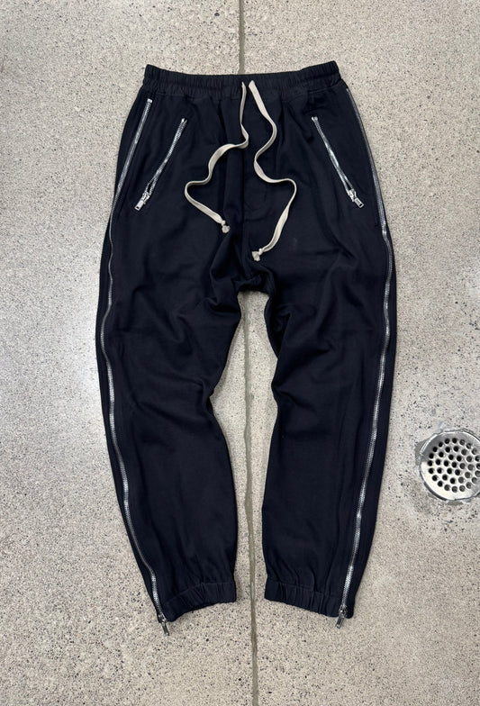 SS2020 Rick Owens ‘Tecautl’ Side Zipper Sweatpants