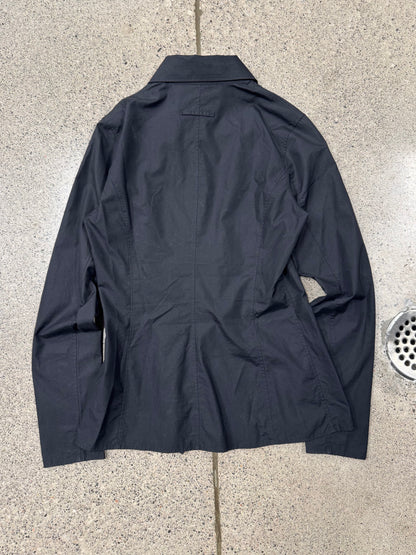 Vintage Jean Paul Gaultier Ruffled ‘Asymmetric Zip’ Collared Shirt