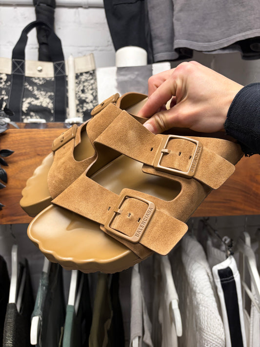 Balenciaga ‘Sunday’ Brown Suede Sandals
