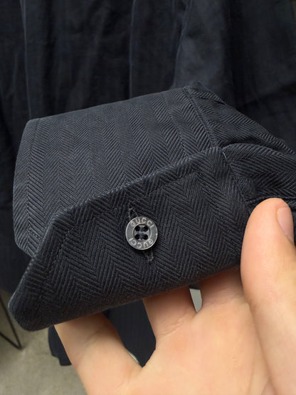 2000s Gucci Black Cotton Button Up Shirt