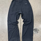 Acne Studios Washed Black Wide Leg Sweatpants