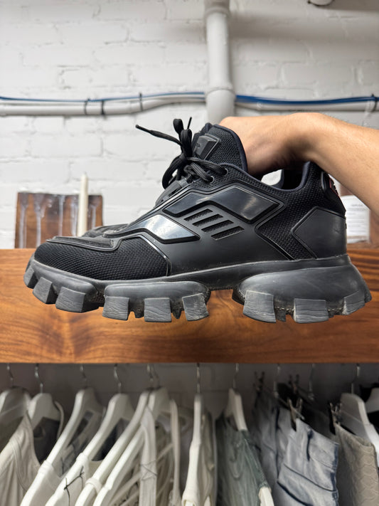 Prada ‘Cloudburst Thunder’ Black Platform Sneakers