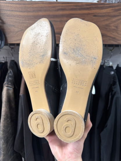 Maison Margiela Paint Splatter ‘Anatomic’ Leather Boots