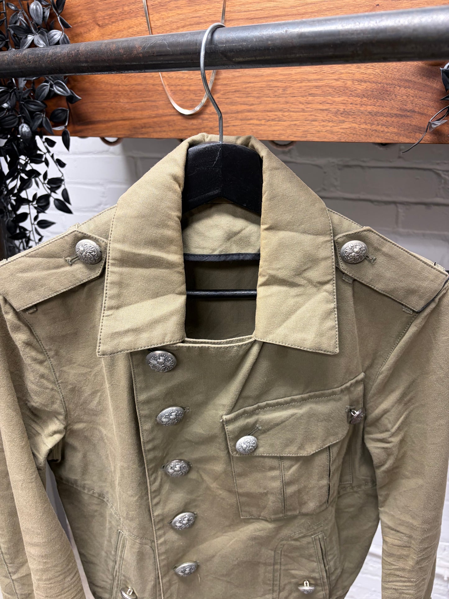 AW2003 Balenciaga by Nicholas Ghesquiere Military Inspired Jacket