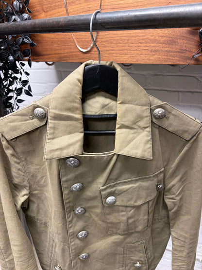 AW2003 Balenciaga by Nicholas Ghesquiere Military Inspired Jacket