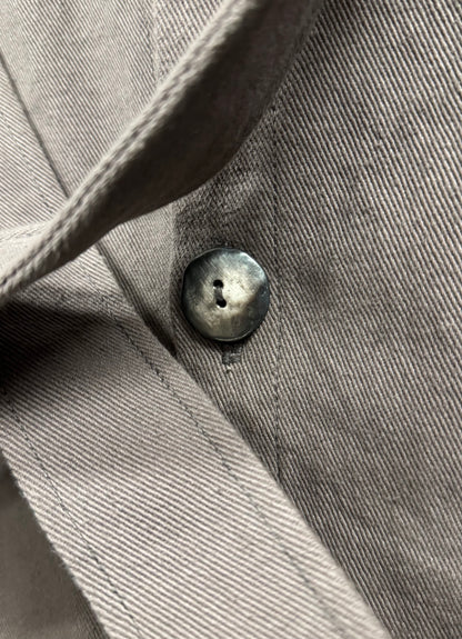 002 Alexander Maxamenko Twill/Waxed Canvas ‘Harness’ Jacket