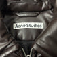 Acne Studios ‘Coated’ Brown Cropped Bomber Jacket