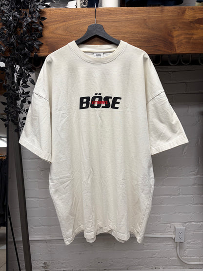 SS2020 Vetements x Bose Embroidered Logo Oversized T-Shirt