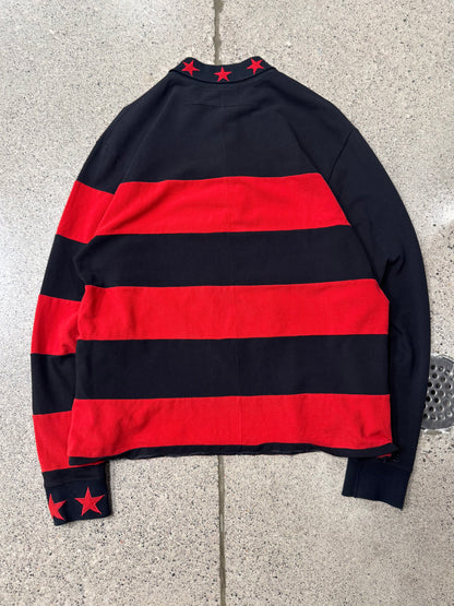 AW2012 Givenchy ‘Stars & Stripes’ Rugby Long Sleeve Polo