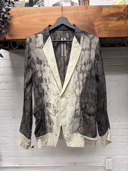 SS2017 Rick Owens ‘Walrus’ Leopard Print Sheer Blazer