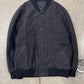 AW1989 Comme Des Garçons Striped Cotton Bomber Jacket