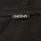 AW2017 Balmain ‘Paris Panthers’ Black Graphic T-Shirt