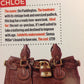 Chloe Paddington Crossbody Lock & Key Brown Leather Bag