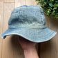 Kapital Old Man & The Sea Light Wash Denim Bucket Hat