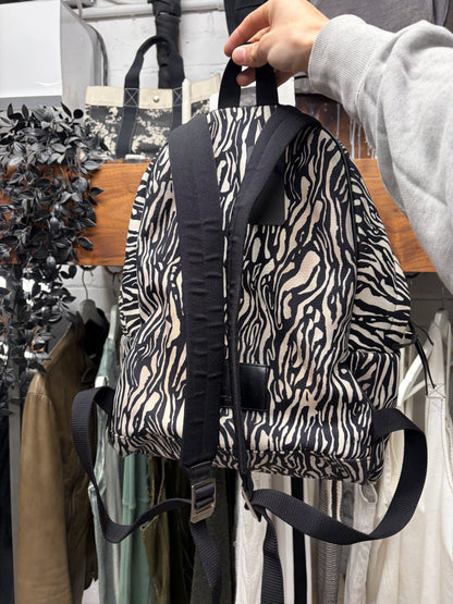 Saint Laurent Zebra Print ‘City’ Backpack