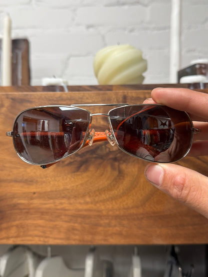 Chrome Hearts ‘Chute’ Leather Eye Cover Sunglasses