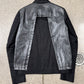 SS2019 Rick Owens ‘Babel’ Lacquered Black Waxed Cotton Work Jacket