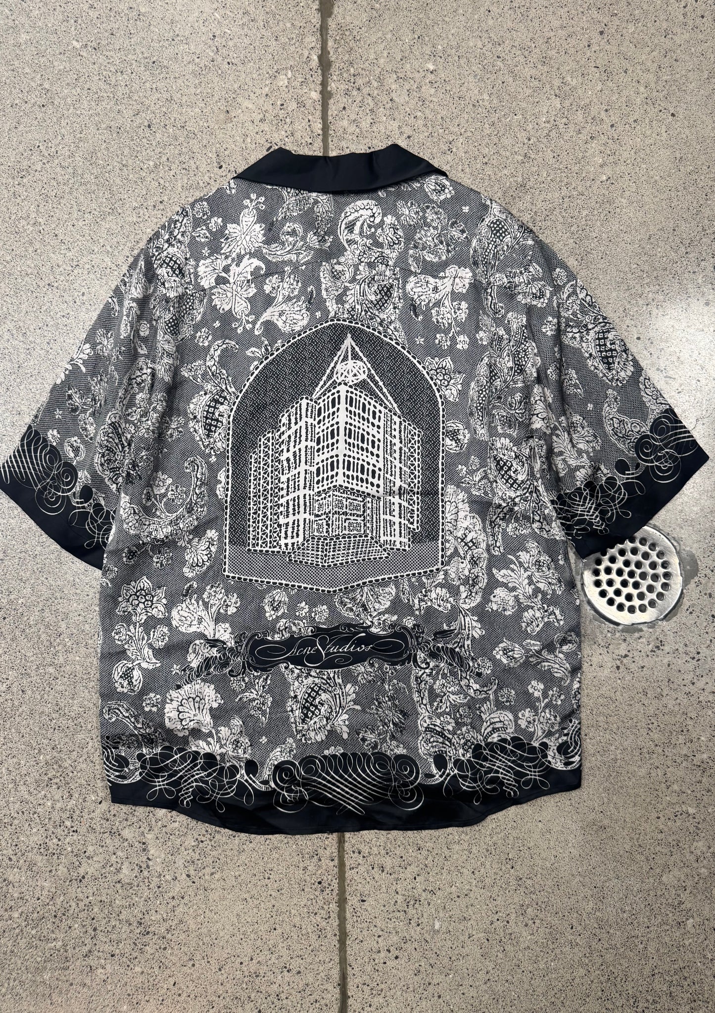Acne Studios ‘Sowen’ Camp Collar Viscose Shirt