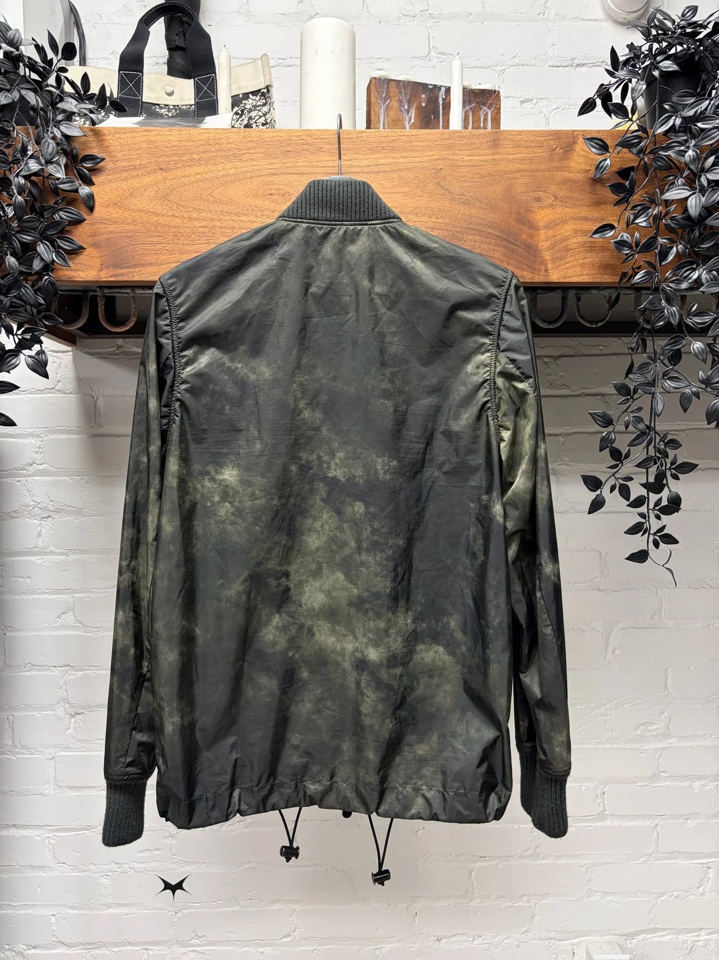 Bottega Veneta Lightweight Camouflage ‘Shell’ Bomber Jacket