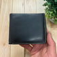 Issey Miyake Black Leather Bifold Wallet