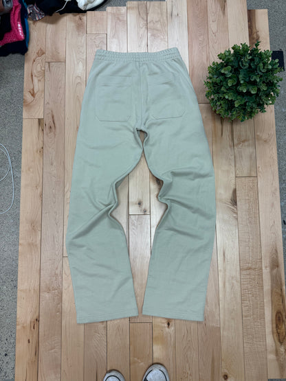 Helmut Lang ‘HL’ Embroidered Logo Wide Leg Sweatpants