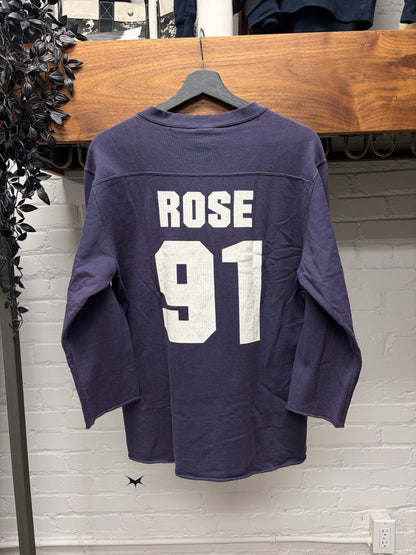 SS2006 Number (N)ine Welcome To the Shadows’ Purple ‘Axl Rose’ Jersey Sweatshirt
