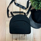 Rick Owens Leather SnapBack Hat and Hard Case Bag