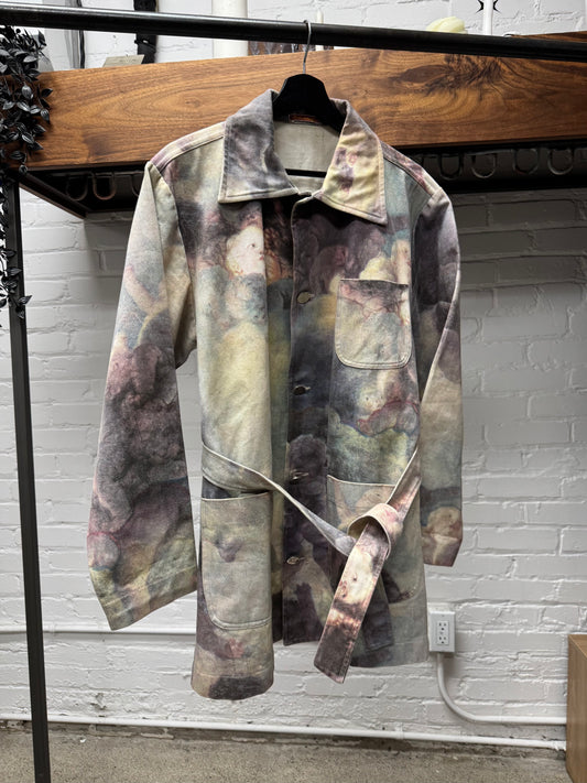 AW1991 Vivienne Westwood ‘Swarm of Cupids’ Belted Denim Chore Coat