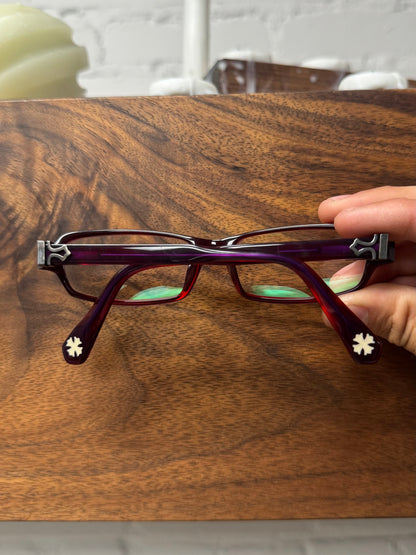 Chrome Hearts ‘Hell Bent’ Red/Silver Prescription Glasses