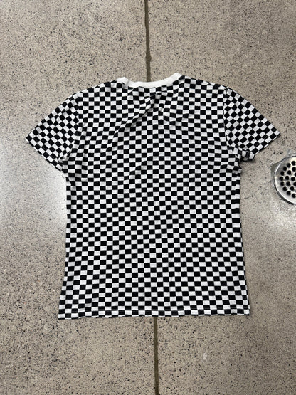 SS2006 Dior Homme by Hedi Slimane ‘Checkerboard’ Short Sleeve Shirt
