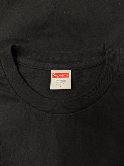 AW2018 Supreme ‘Eternal’ Infinity Loop Black Graphic T-Shirt