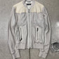 SS2007 Dolce & Gabbana Perforated Leather Bomber Jacket