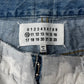 SS2016 Maison Margiela ‘Paint Coated’ White/Blue Denim