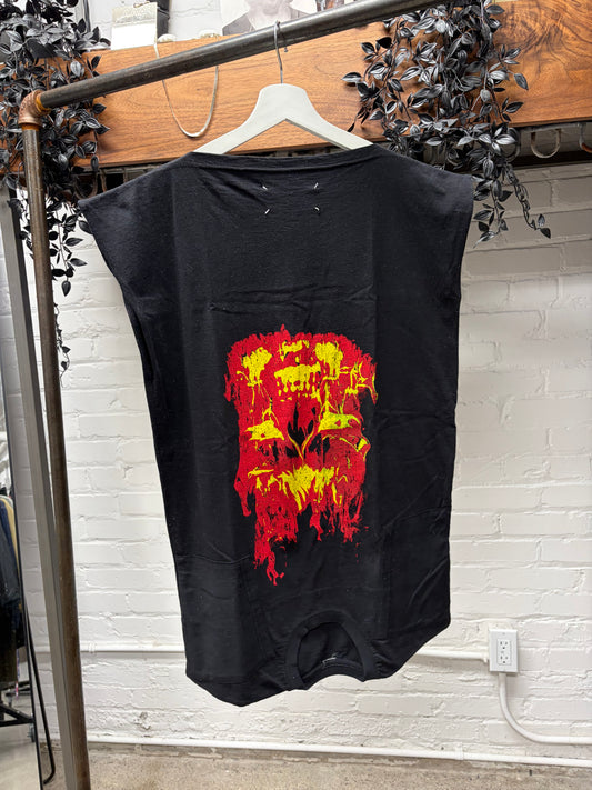 SS2013 Maison Margiela Reworked ‘Metal’ Cutoff Sleeve Shirt