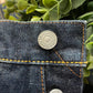 Evisu N02 Selvedge Hand Painted Gull Logo Denim