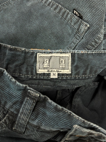Cav Empt Overdyed Blue Corduroy Pants