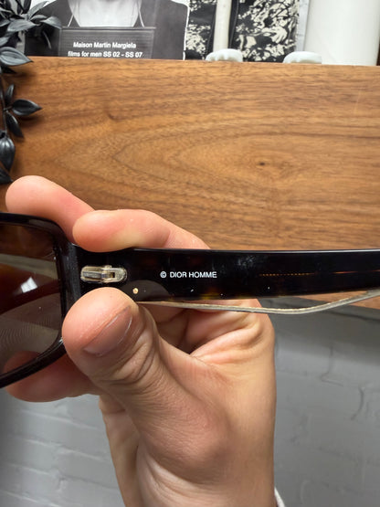 Dior Homme ‘Black Tie 51/S’ Tortoiseshell Box Shape Sunglasses