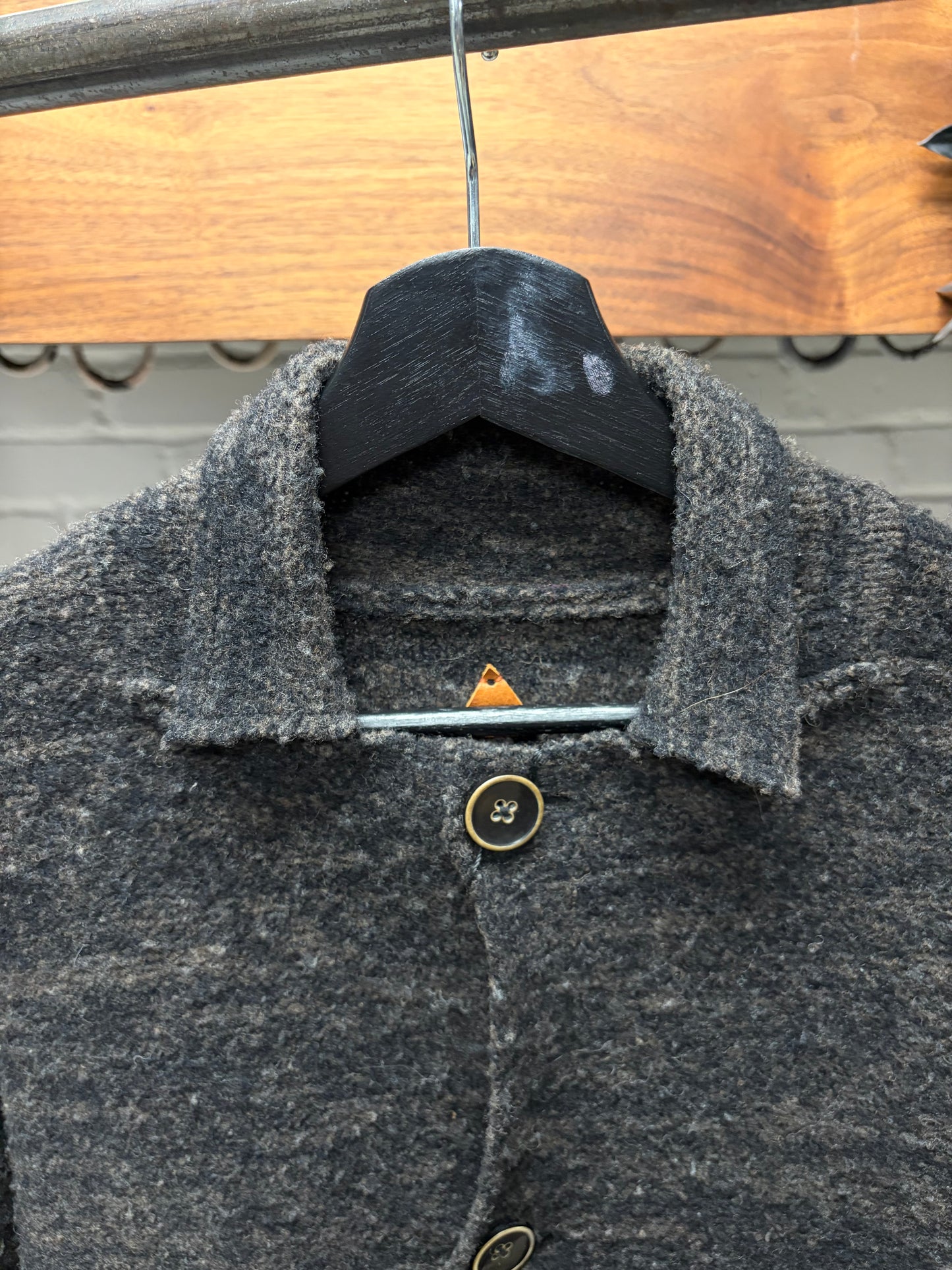 Kapital Mahogany Brown ‘Tyrol’ Wool Nomad Jacket