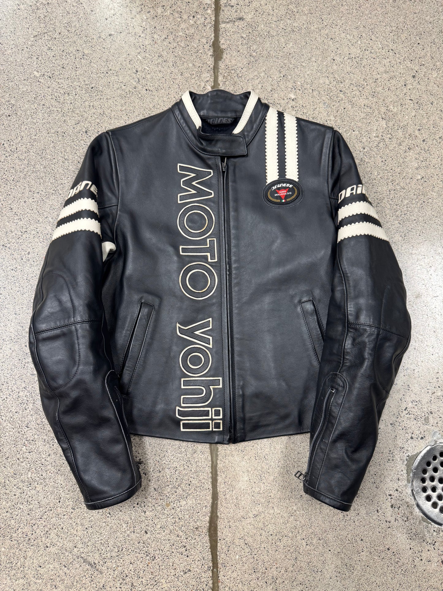 SS2005 Yohji Yamamoto x Dainese Motorcycle Leather Racing Jacket