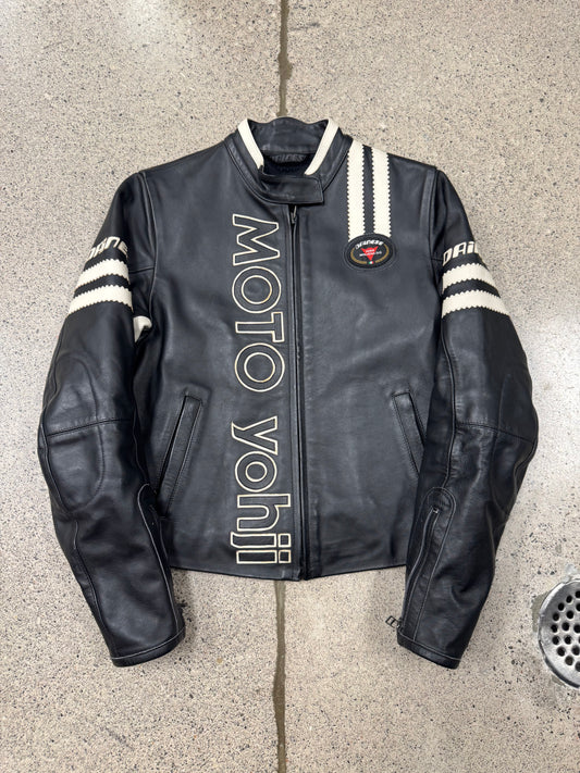 SS2005 Yohji Yamamoto x Dainese Motorcycle Leather Racing Jacket