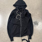 Rick Owens DRKSHDW ‘Sleeve Cutout’ Zip-Up Hoodie