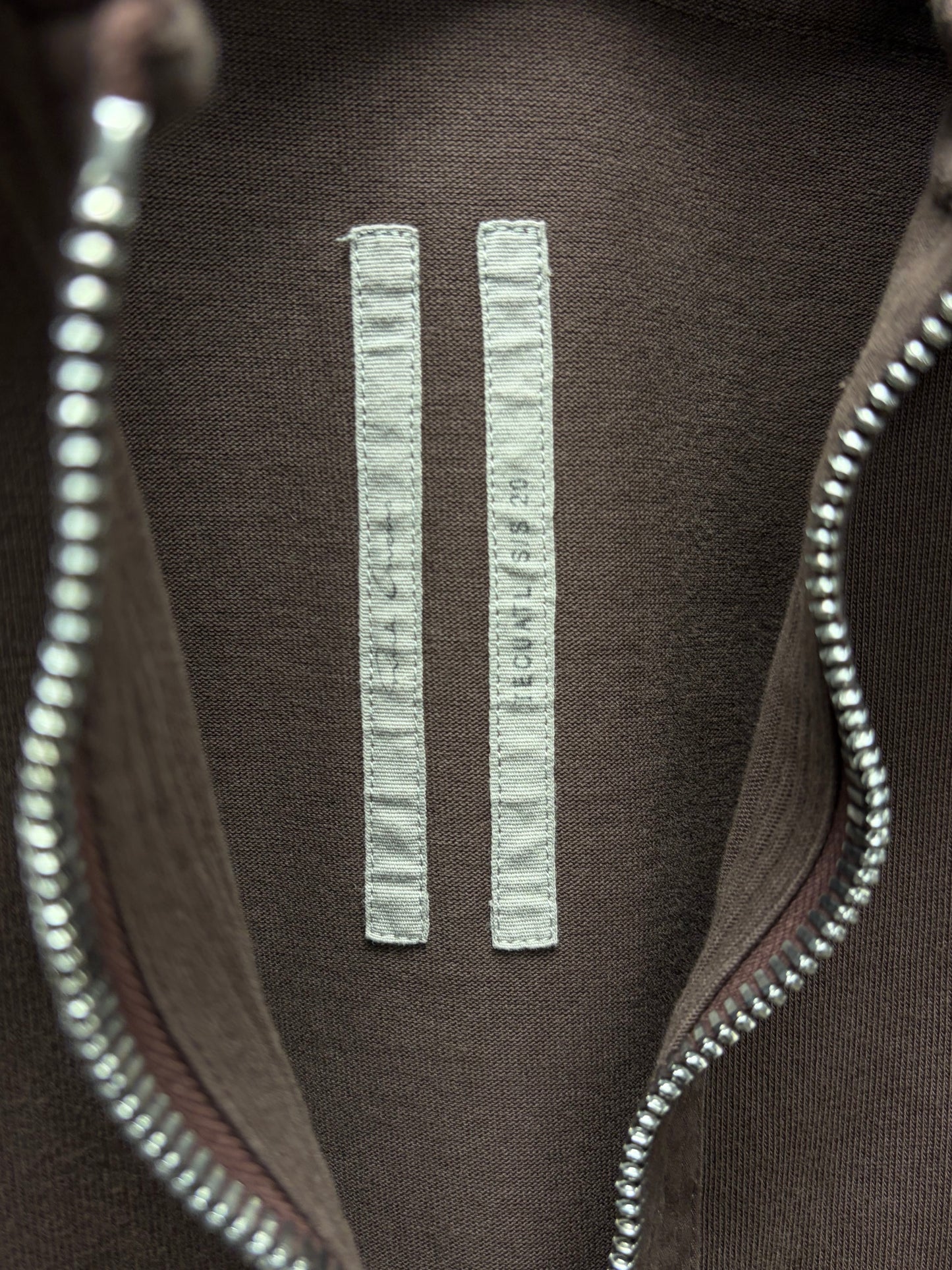 SS2020 Rick Owens ‘Tecuatl’ Blood ‘Jason’ Zip-Up Hoodie
